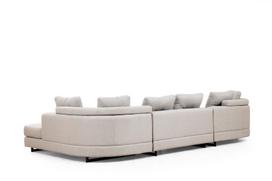 kampai sofos - Kalune Design Kampo sofa Padova Corner -2 - Light Pilkas - 7 nuotrauka