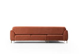 kalune design love - Kalune Design Kampo sofa Image Corner Left ( Chl-3R ) - Cinnamon - 4 nuotrauka