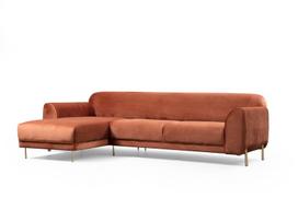 kalune design love - Kalune Design Kampo sofa Image Corner Left ( Chl-3R ) - Cinnamon - 5 nuotrauka