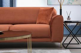 kalune design love - Kalune Design Kampo sofa Image Corner Left ( Chl-3R ) - Cinnamon - 7 nuotrauka