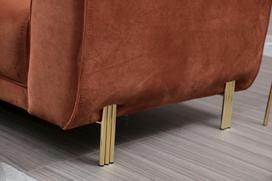 kalune design love - Kalune Design Kampo sofa Image Corner Left ( Chl-3R ) - Cinnamon - 8 nuotrauka