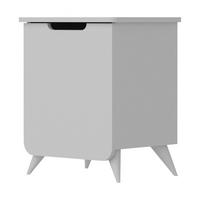 Naktinis staliukas Kalune Design Esla, baltas