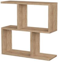 stalai 60x60 - Kavos staliukas Kalune Design 855(II), šviesiai rudas - 1 nuotrauka