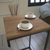 zurnalinis staliukas azuol - Staliukas Kalune Design Pure, rudas/juodas - 5 nuotrauka