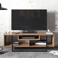 graikiniai riesutai - TV staliukas Kalune Design Asal 120 cm, rudas/juodas - 3 nuotrauka