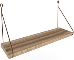Pakabinama lentyna Kalune Design Armoni, ruda/juoda