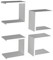 Kalune Design Sienos lentyna Base - Baltas