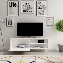 43 tv - TV staliukas Kalune Design Venedik, baltas - 4 nuotrauka