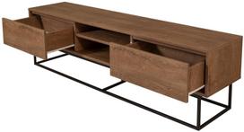 40 tv stovas - TV staliukas Kalune Design Rodez 180, rudas/juodas - 2 nuotrauka