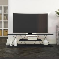 stalas 120 x 60 - TV staliukas Canaz, pilkas - 3 nuotrauka