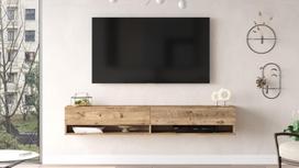 tv staliukas pusies - Kalune Design Televizoriaus staliukas FR9 - A - 4 nuotrauka