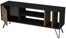 graikiniai riesutai - TV staliukas Kalune Design Mistico 140 cm, rudas/juodas - 2 nuotrauka