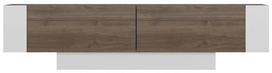 Kalune Design TV stalas Matera - Walnut, Baltas