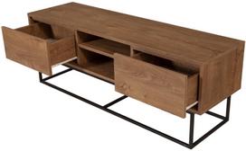 graikiniai riesutai - TV staliukas Kalune Design Rodez 140, rudas/juodas - 2 nuotrauka