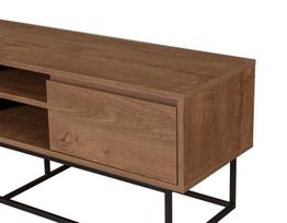 graikiniai riesutai - TV staliukas Kalune Design Rodez 140, rudas/juodas - 3 nuotrauka
