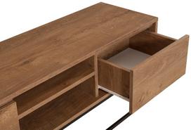 graikiniai riesutai - TV staliukas Kalune Design Rodez 140, rudas/juodas - 4 nuotrauka