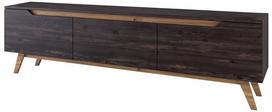 6 sp 180 - TV staliukas Kalune Design D1, juodas/rudas - 3 nuotrauka