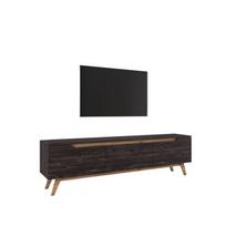 6 sp 180 - TV staliukas Kalune Design D1, juodas/rudas - 10 nuotrauka