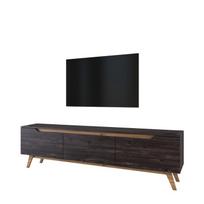 6 sp 180 - TV staliukas Kalune Design D1, juodas/rudas - 11 nuotrauka