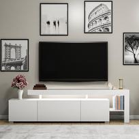 televizorius, balta - Kalune Design Televizoriaus staliukas Beliz - Baltas - 5 nuotrauka