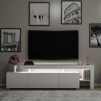 televizorius, balta - Kalune Design Televizoriaus staliukas Beliz - Baltas - 8 nuotrauka