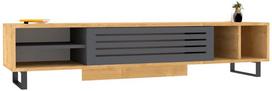 40 tv stovas - Kalune Design TV stalas Safir - Sapphire, Anthracite - 2 nuotrauka