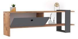 TV staliukas Kalune Design Ova, pilkas/rudas