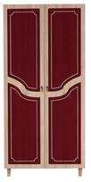 Spinta Kalune Design Wardrobe 869 (IV), 90 cm, ąžuolo spalvos/raudona
