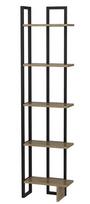 Pastatoma lentyna Kalune Design Alice, juoda/ruda