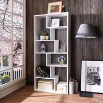 balta knygu lentyna - Lentyna Kalune Design Serra, balta - 2 nuotrauka