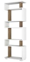 Pastatoma lentyna Kalune Design Blok, balta/ruda