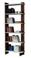 Kalune Design Knygų lentynas Order - Baltas, Walnut