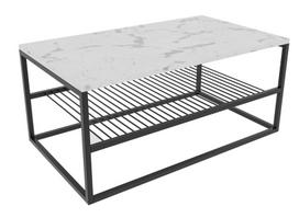 Kavos staliukas Kalune Design Asude, baltas