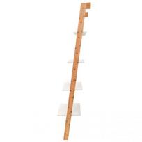 150 cm spinta - Bambuko kopėčių knygų lentyna ModernHome - 2 nuotrauka