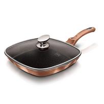 berlinger haus keptuves dangciai - BerlingerHaus Metallic Line Rose Gold Edition grilio keptuvė, 28 cm - 1 nuotrauka