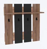 Drabužių kabykla Kalune Design Mita, ruda/pilka