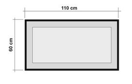 dekoratyvine plokste - Veidrodis Kalune Design Quantum Idea 110, rudas/juodas - 3 nuotrauka