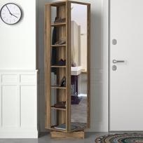 lentyna spinta - Kalune Design Salės stovas Roll - Walnut - 7 nuotrauka