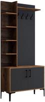 Kalune Design Salės stovas Viyana D - Walnut, Anthracite