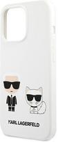 iphone 13 baltas - Karl Lagerfeld "KLHCP13LSSKCW Karl Lagerfeld and Choupette Liquid iPhone 13 Pro" - 5 nuotrauka