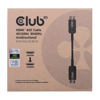 hdmi 2.0 kabelis 10m - CLUB 3D CAC-1376 - 1 nuotrauka