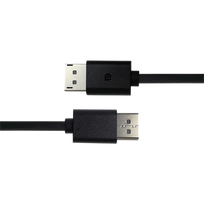 DELTACO DisplayPort, 8K, DP 1.4, 2m, juodas / 00110015
