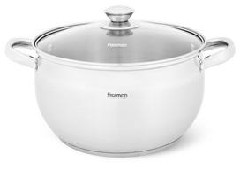 Fissman Prime Pot With Glass Lid 6.1l