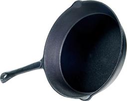 Fissman Grill Pan Cast Iron 20x4cm With Metal Handle 4093