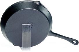 cast iron keptuve - Fissman Grill Pan Cast Iron 20x4cm With Metal Handle 4093 - 3 nuotrauka
