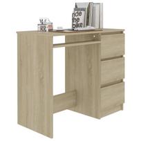 darbo azuolo stalas - Stalas VLX Chipboard 801376, ąžuolo - 2 nuotrauka