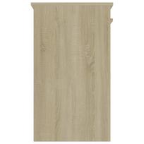 darbo azuolo stalas - Stalas VLX Chipboard 801376, ąžuolo - 4 nuotrauka
