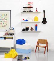 lego daiktadeze - Daiktadėžė LEGO Storage Brick 2 Knobs Yellow - 3 nuotrauka