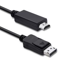hdmi to displayport - Qoltec Cable Displayport to HDMI Black 2m - 3 nuotrauka