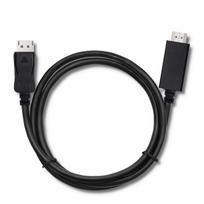 hdmi to displayport - Qoltec Cable Displayport to HDMI Black 2m - 4 nuotrauka